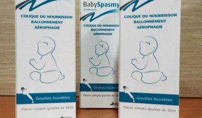 Babyspasmyl contre les coliques du nourrisons à la Motte d'Aveillans 