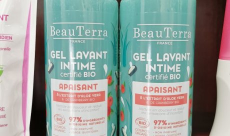 Vente de gel intime Beauterra à la Motte d'Aveillans 