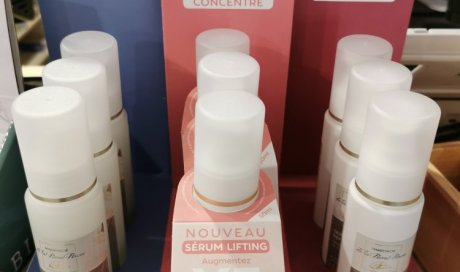 Promotion sur un sérum lors de l'achat d'une crème visage à la Motte d'Aveillans