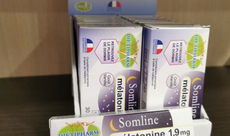 Mini pastilles de mélatonine à la Motte d'Aveillans 